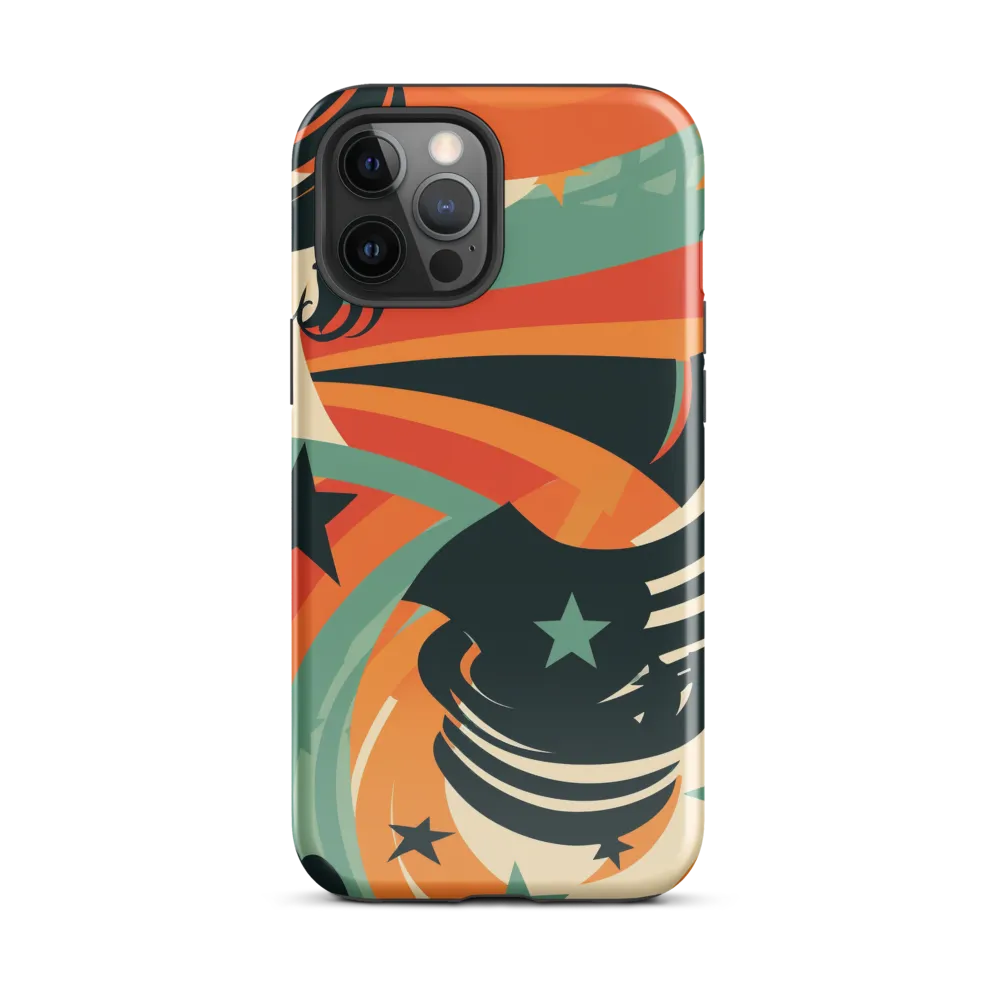 Swirls of Elegance | Phone Case |  12 Pro Max | Tough Case | Glossy