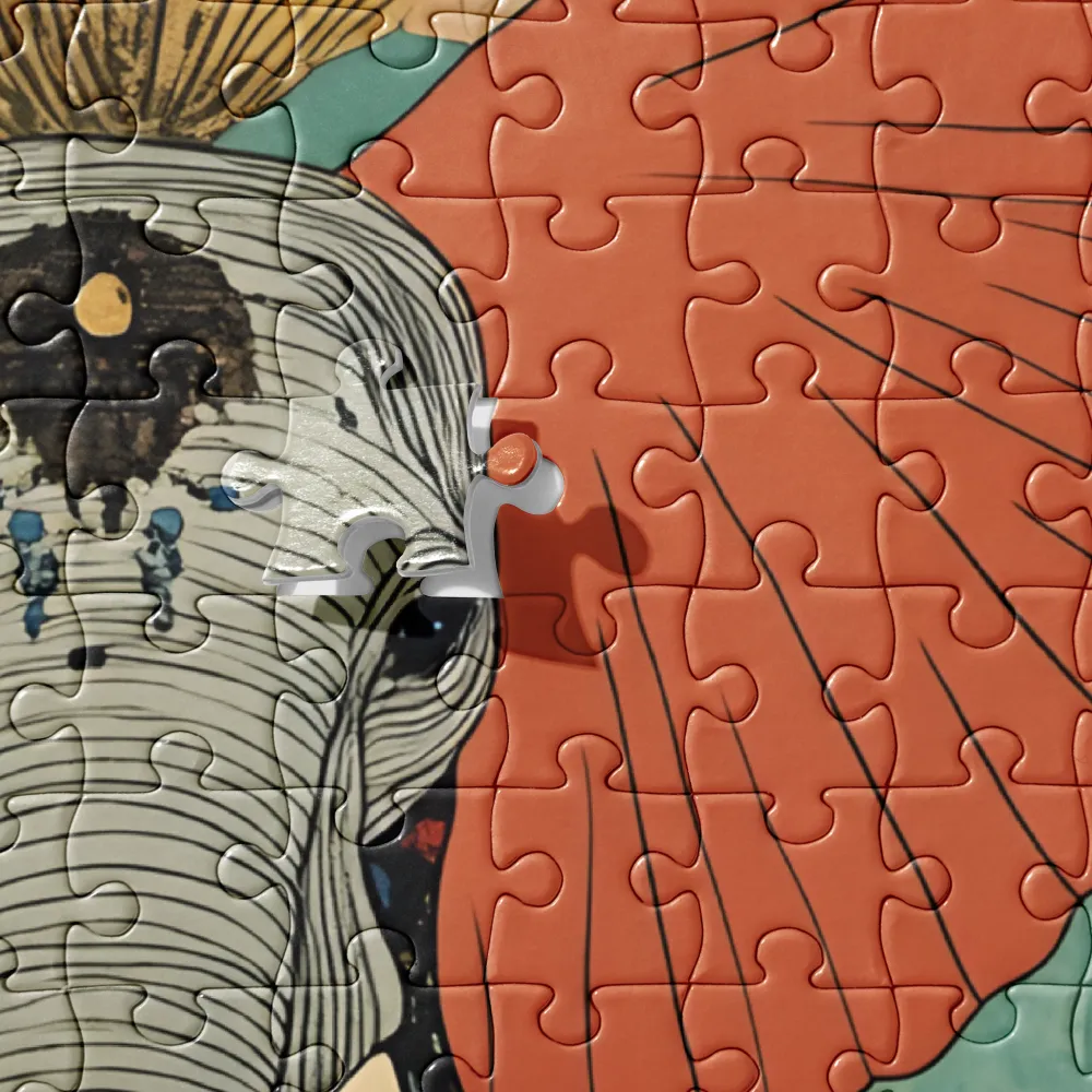 Whimsical Majesty: The Elephant of Dreams | Jigsaw Puzzle | 520 pieces