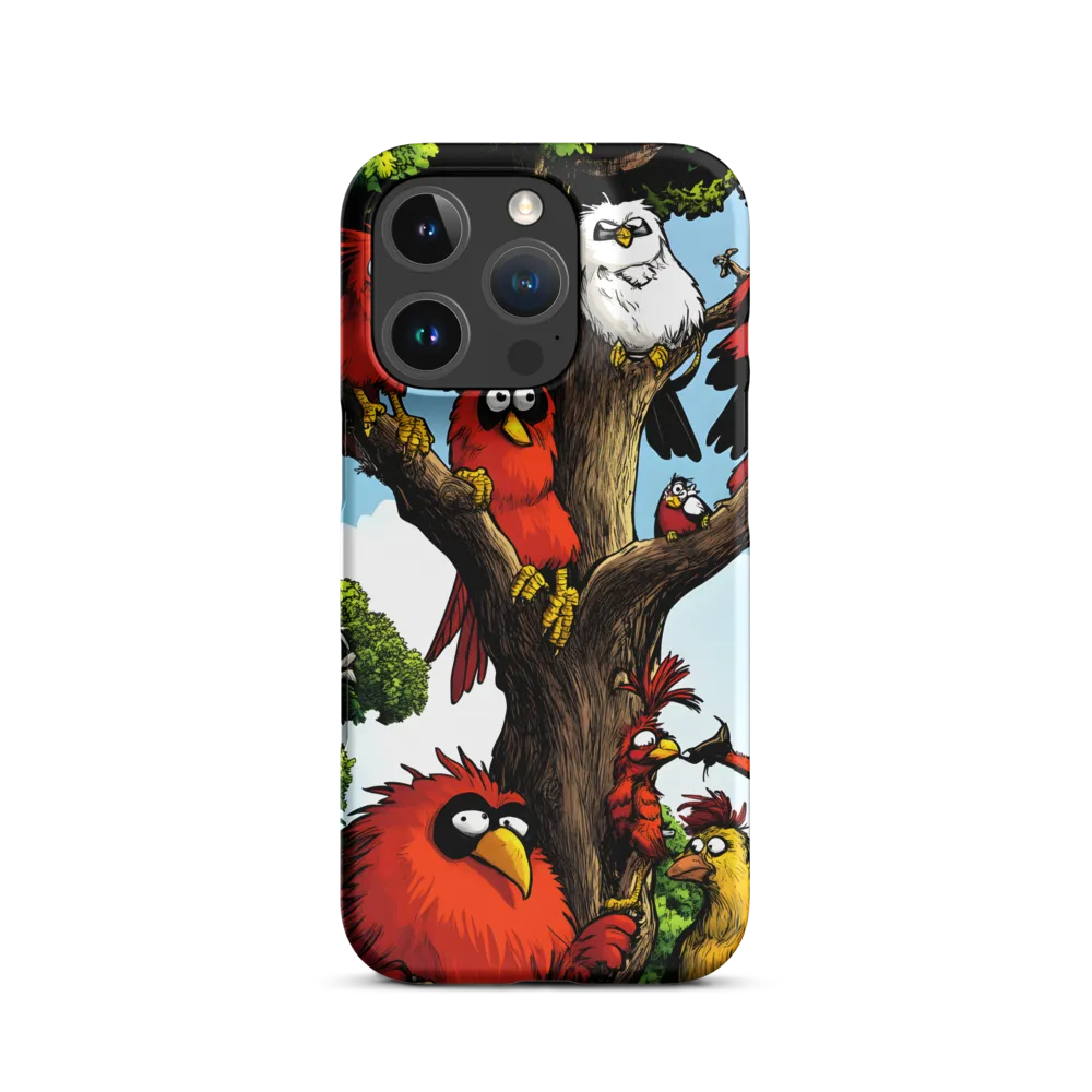 Whimsical Avian Gathering