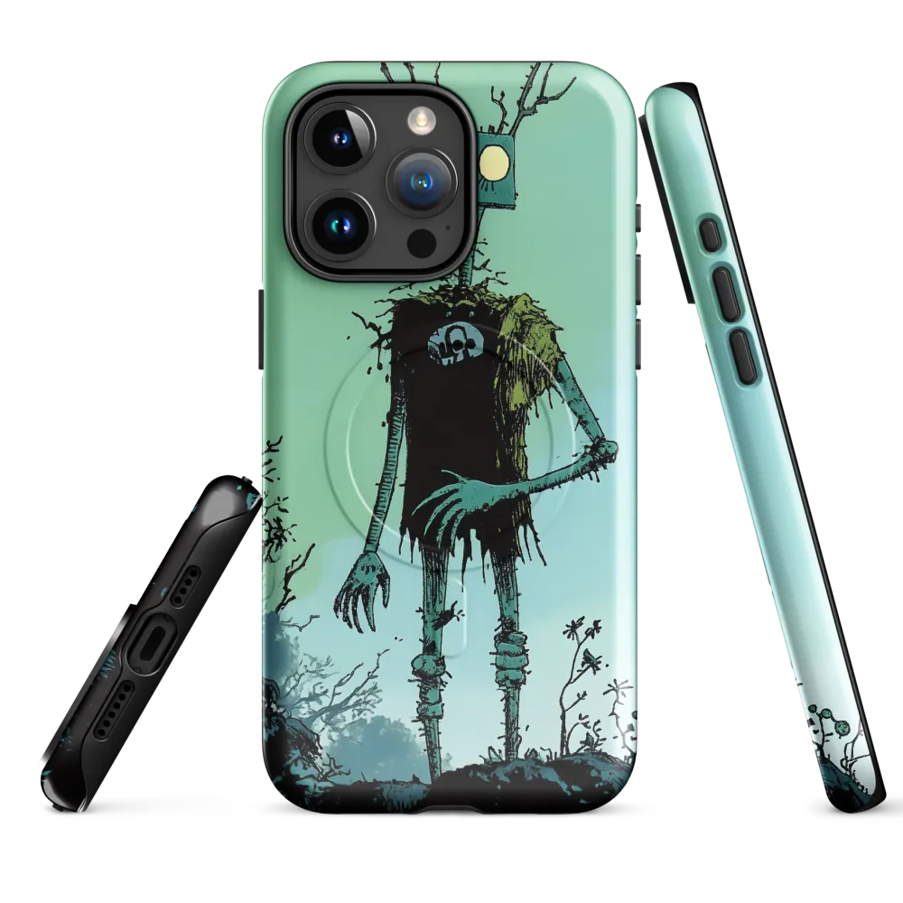 The Techno-Guardian of Nature | Phone Case |  15 Pro Max | MagSafe® Tough Case | Glossy