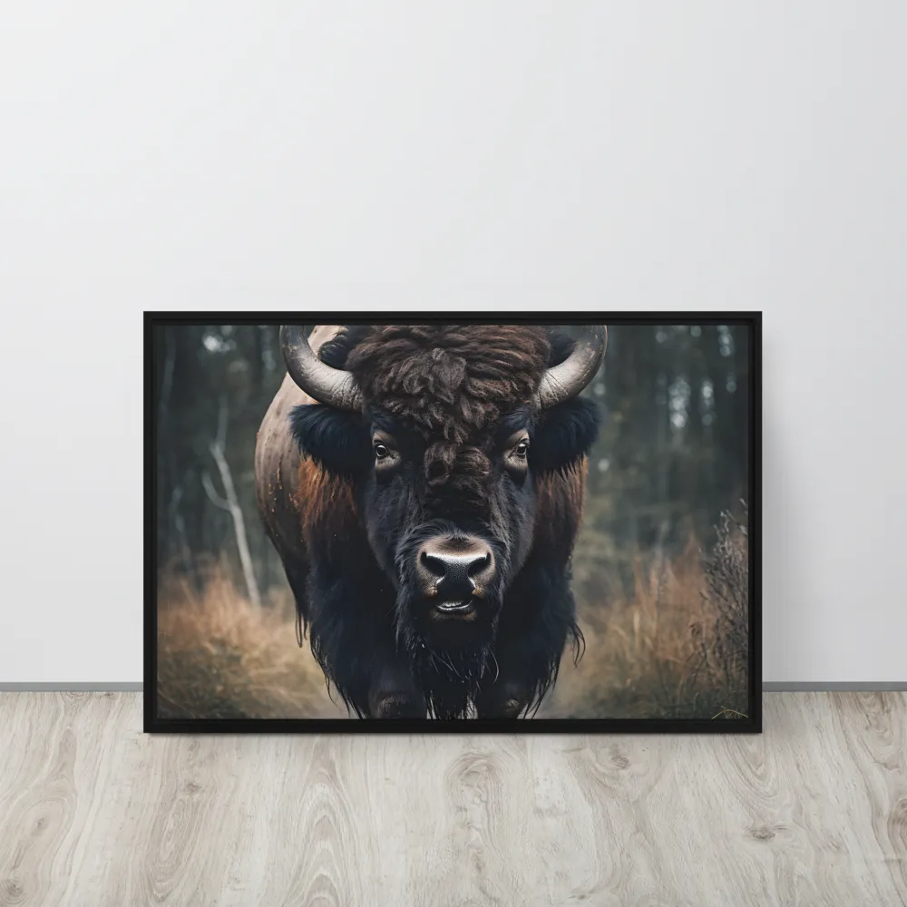 Majesty in the Wilderness | Canvas with Black Frame | 20″×30″