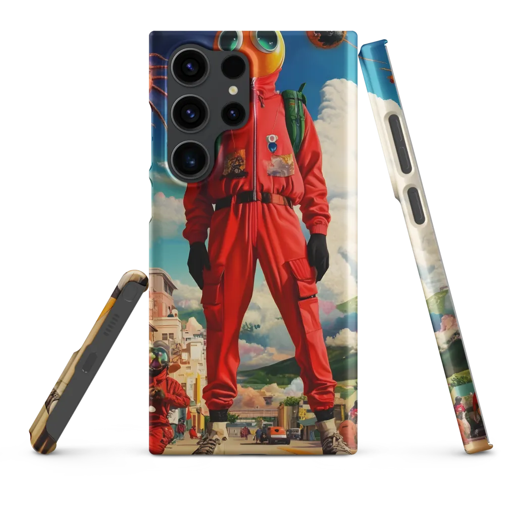 Whimsical Encounter in a Surreal Landscape | Phone Case |  S23 Ultra | Snap Case | Matte