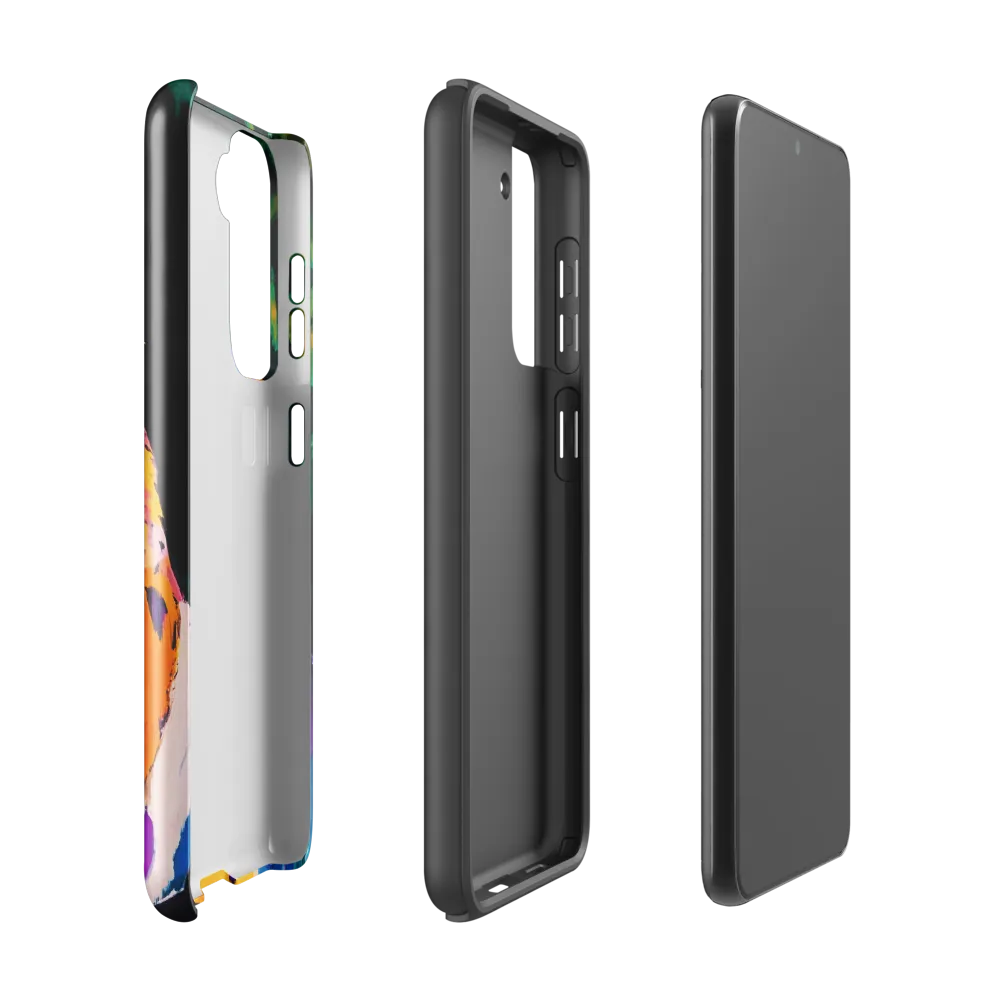 Vivid Vigilance | Phone Case |  S21 | Tough Case | Glossy