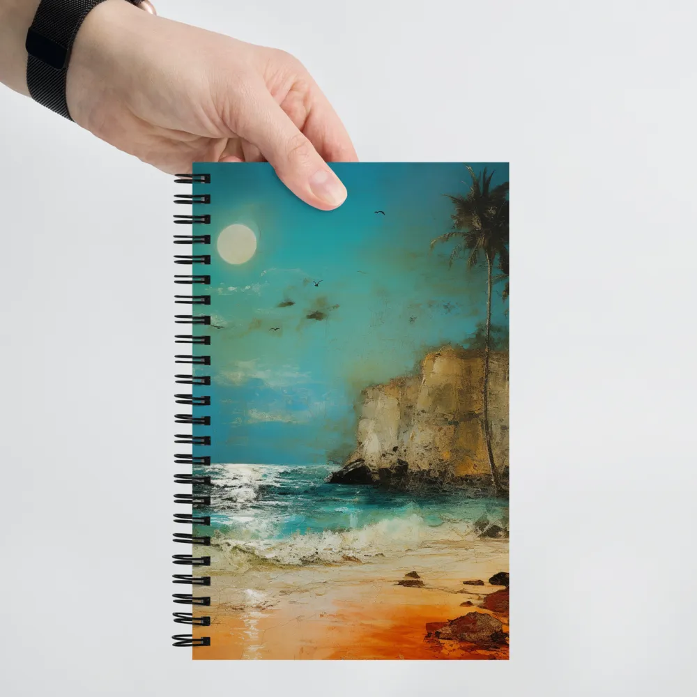 Moonlit Tranquility | Spiral Notebook