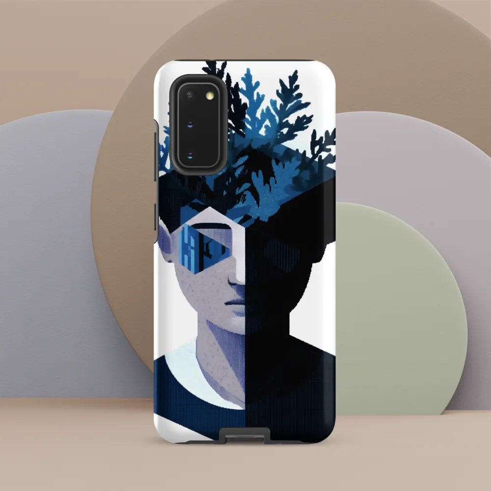 Nature's Reflection in a Surreal Portrait