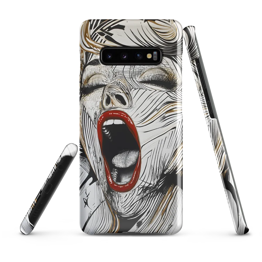 The anguished scream | Phone Case |  S10 Plus | Snap Case | Glossy