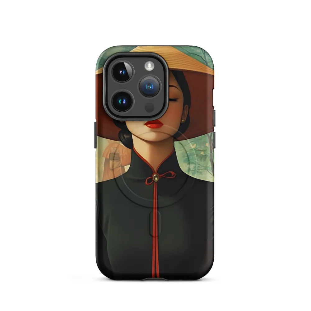 Elegance in Tranquility | Phone Case |  14 Pro | MagSafe® Tough Case | Matte