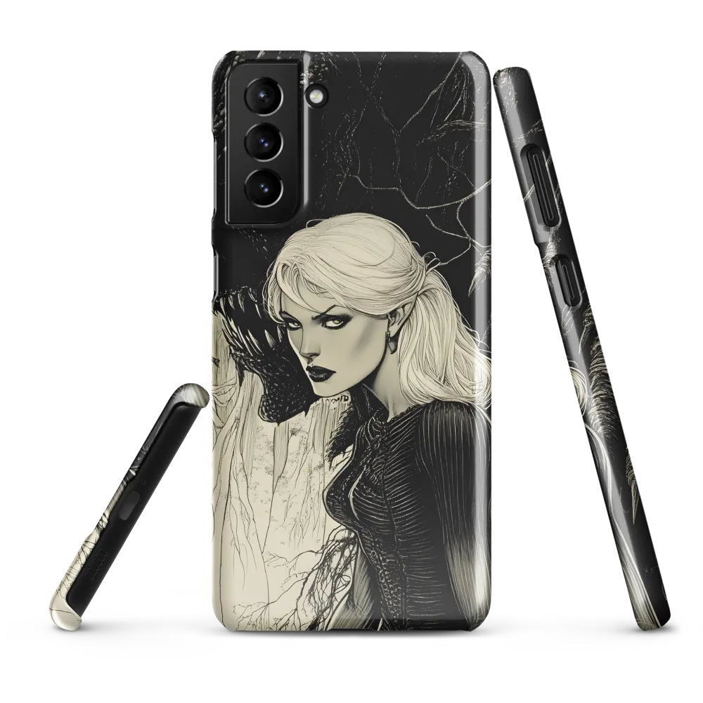 Confrontation in Shadows | Phone Case |  S21 Plus | Snap Case | Glossy