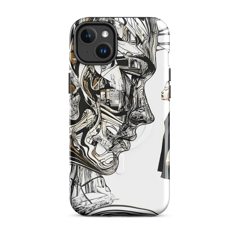 Reflections of Duality | Phone Case |  14 Plus | MagSafe® Tough Case | Glossy