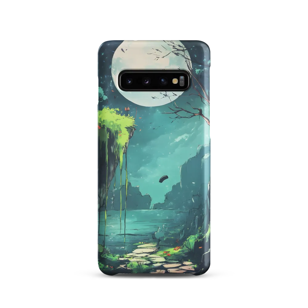 Moonlit Serenity: A Fantastical Landscape