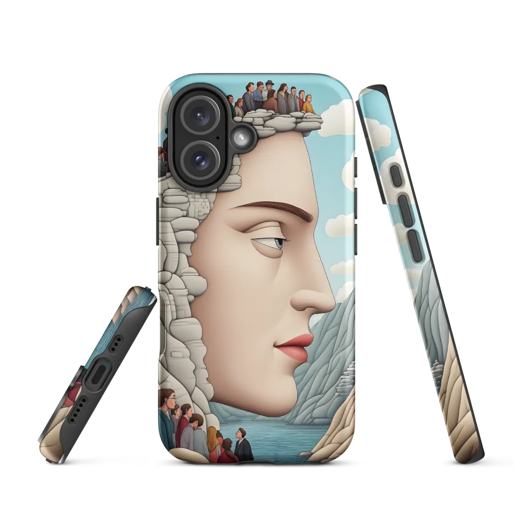 The Convergence of Humanity and Nature | Phone Case