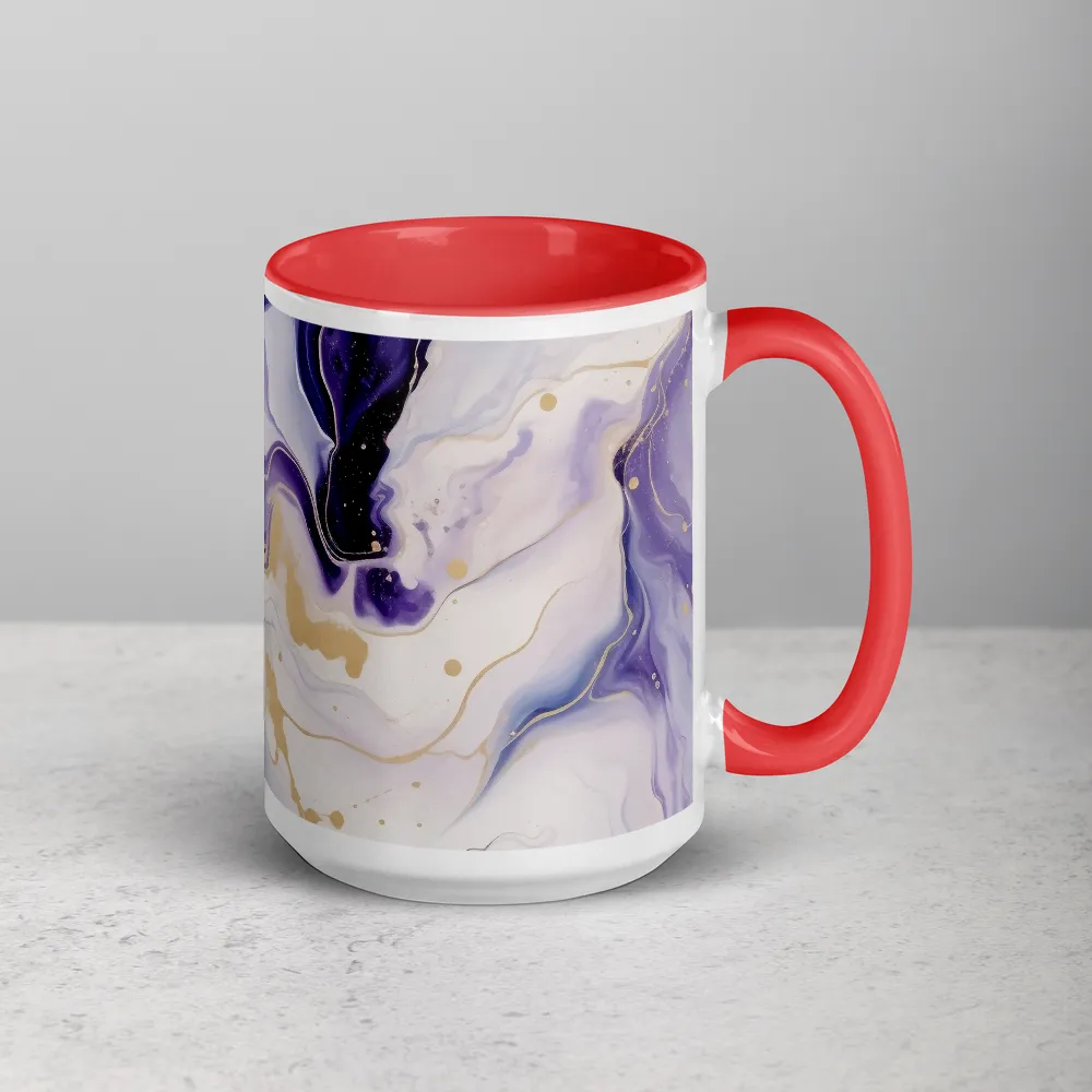Abstract Fluid Marble Design | Mug