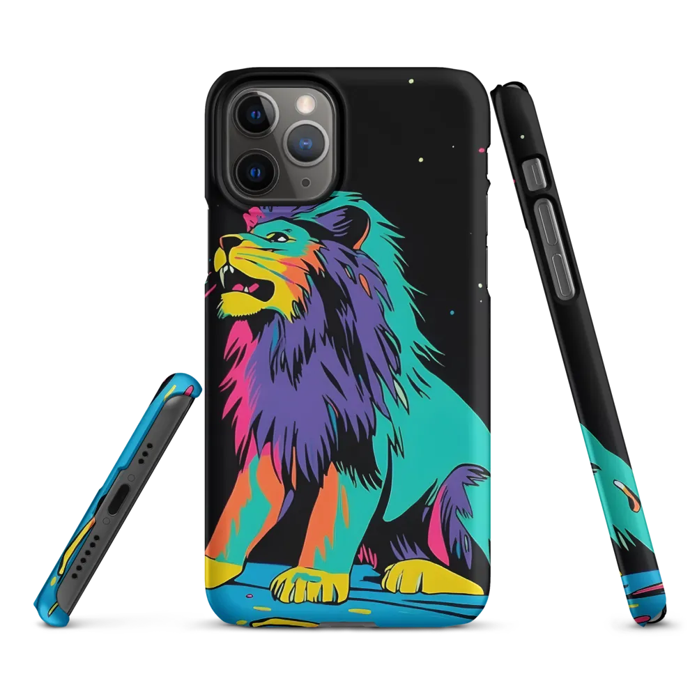 Roaring Colors: The Neon Lion
