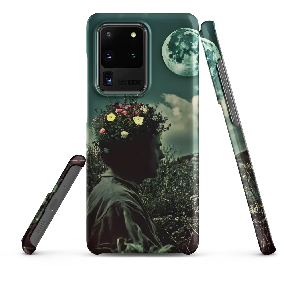 Moonlit Blossom | Phone Case |  S20 Ultra | Snap Case | Matte