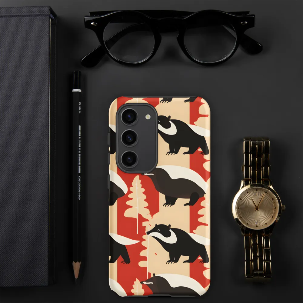 Wildlife Pattern: The Badger Tale