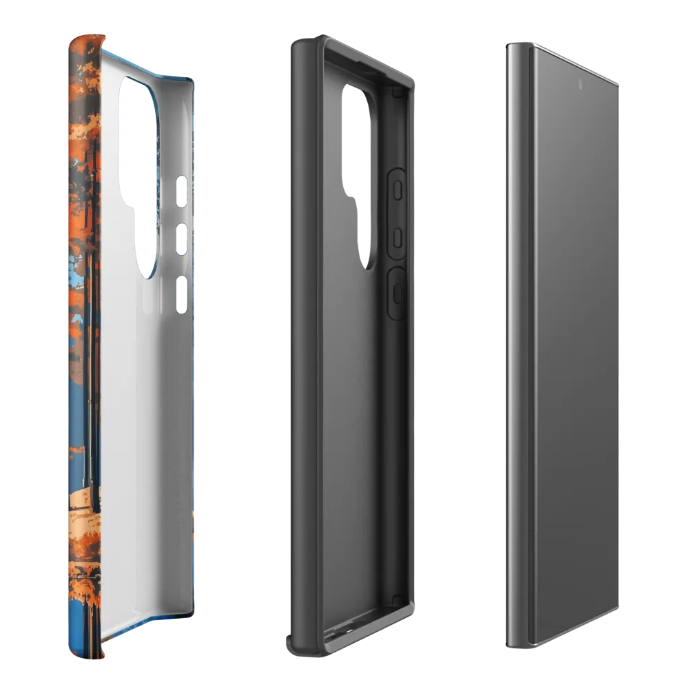 Mirror of Orange and Blue