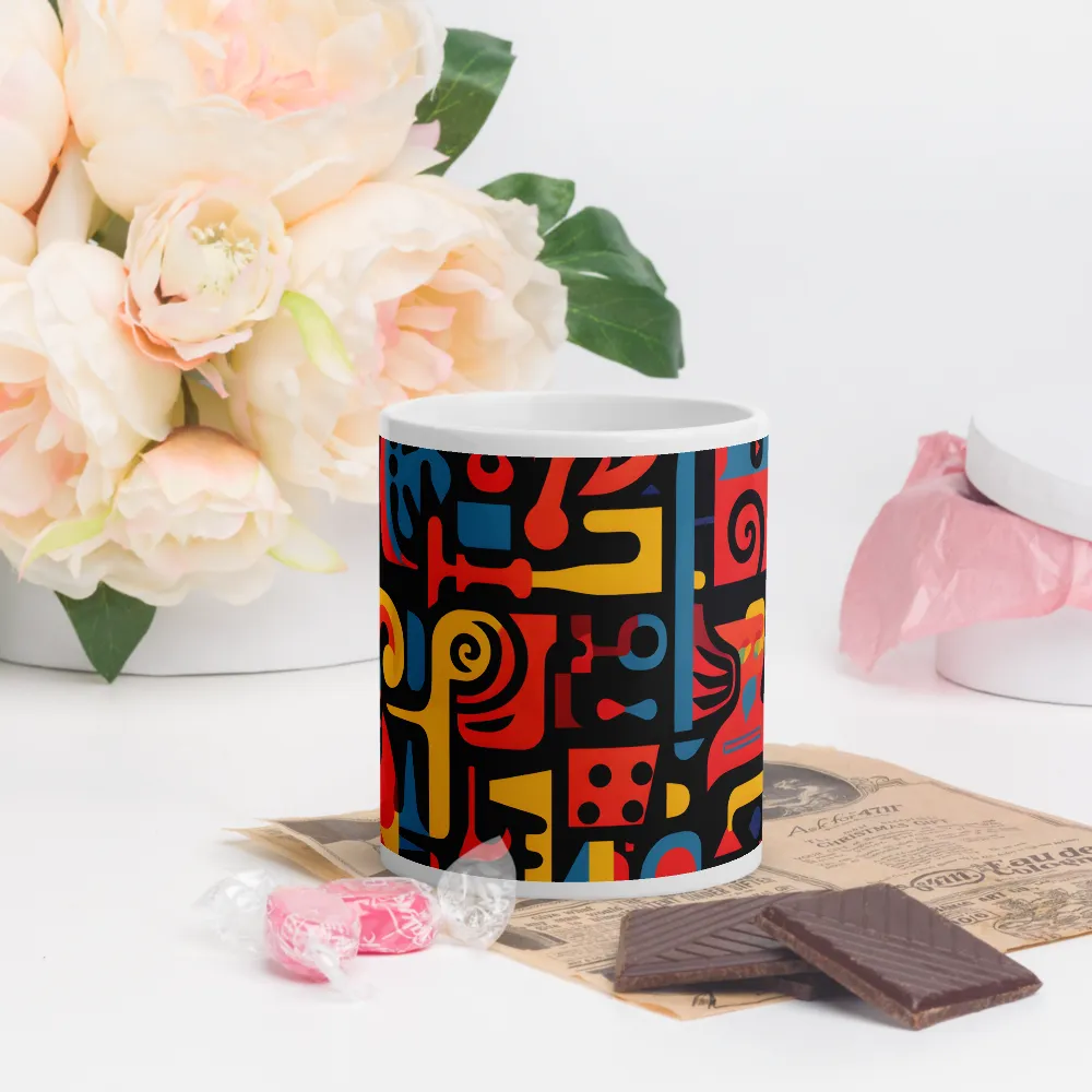 Mosaic of Playful Patterns | Mugs | Multiple Sizes & Colors