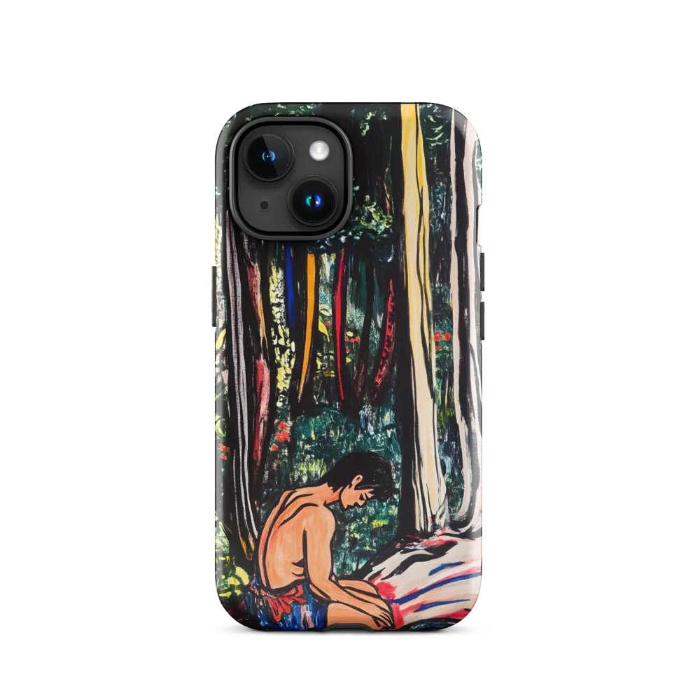 Contemplation in Nature | Phone Case |  15 | Tough Case | Glossy