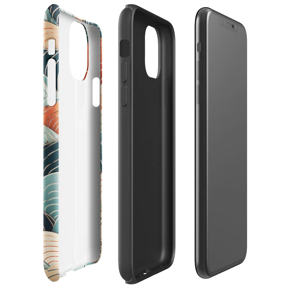 Rhythms of Waves | Phone Case |  11 Pro Max | Tough Case | Glossy