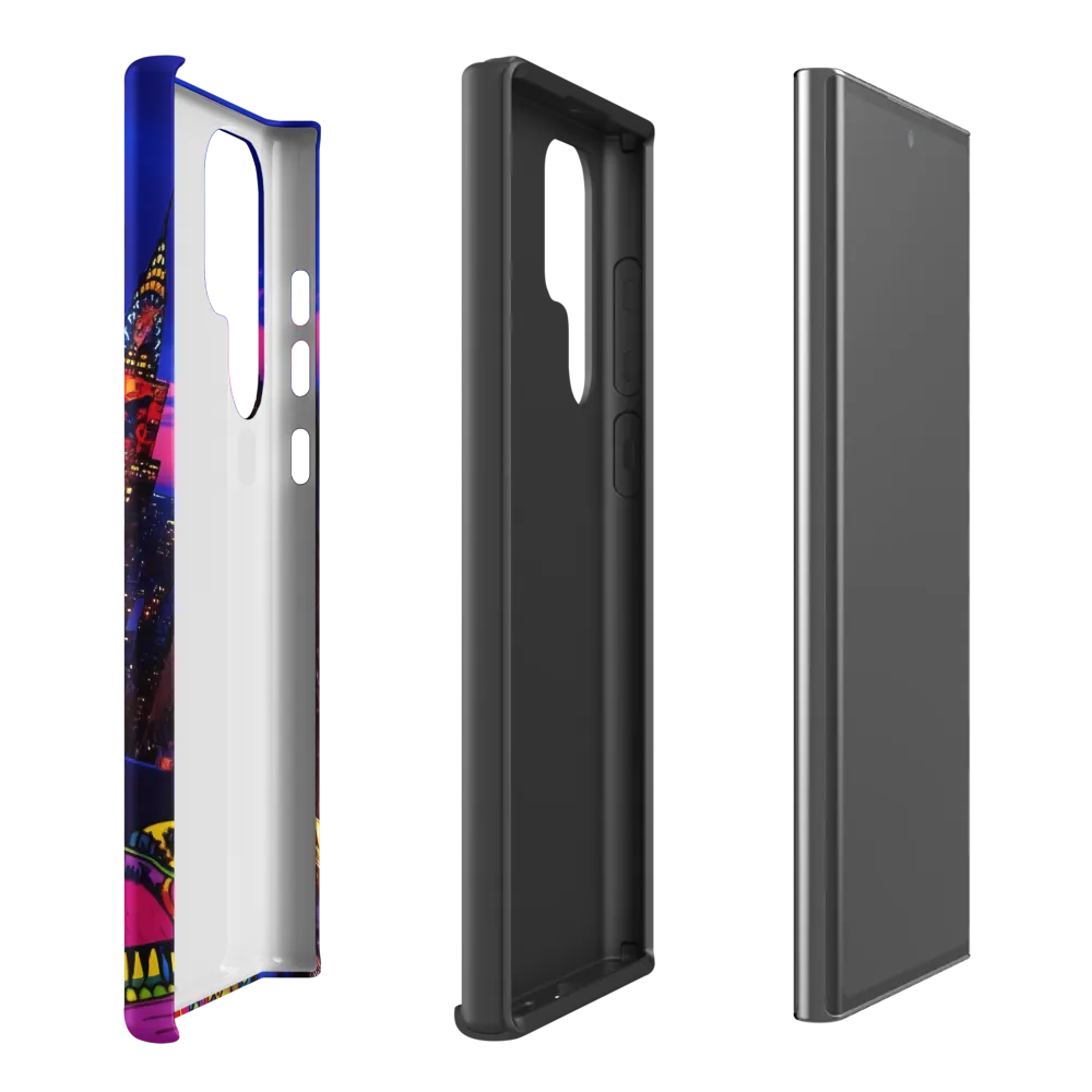 Neon Twilight: A City in Vibrance