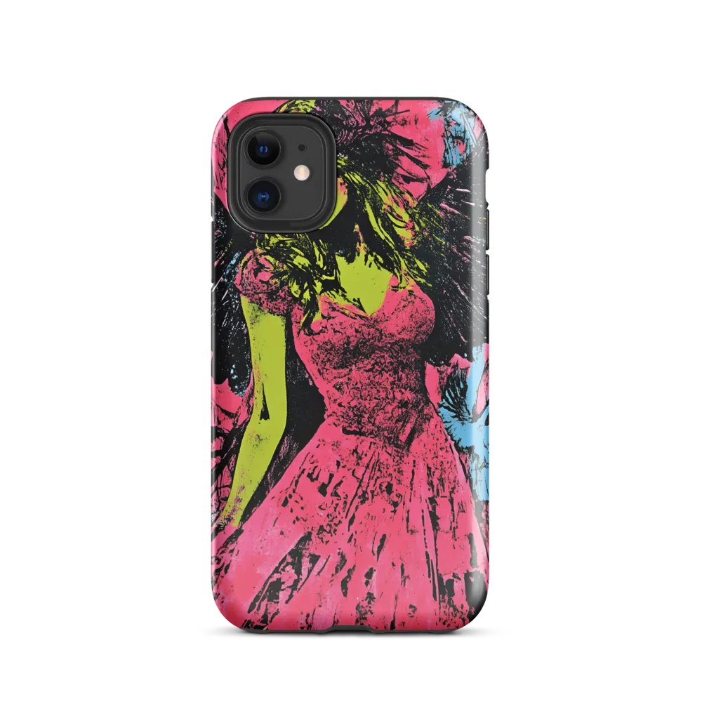Mystical Angel in Neon Dreams
