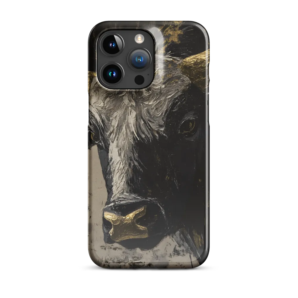 Majestic Bull: The Power in Black and Gold
