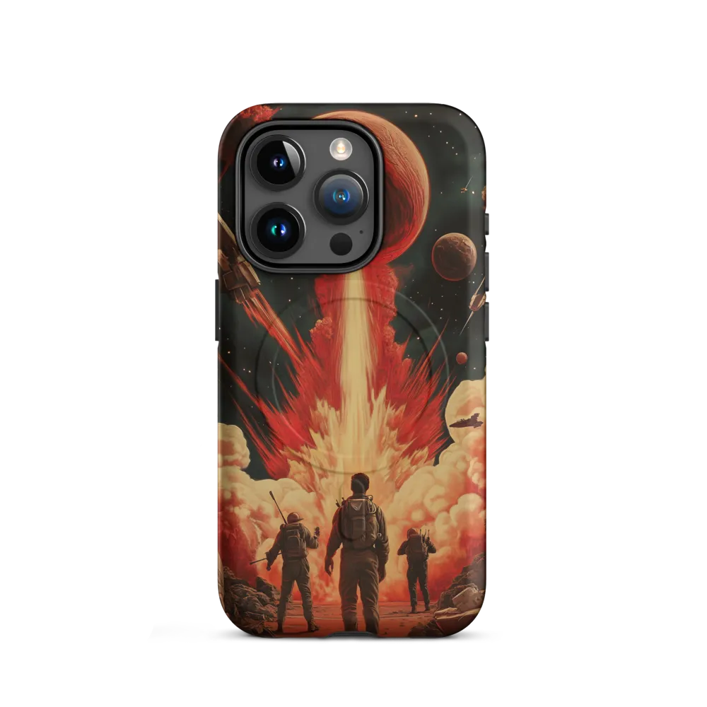 Eruption of the Cosmos | Phone Case |  15 Pro | MagSafe® Tough Case | Matte