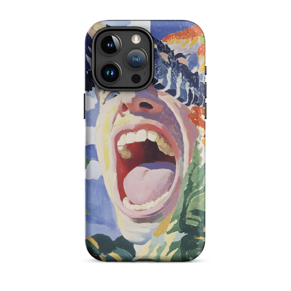 The Echo of Anguish | Phone Case |  15 Pro Max | Tough Case | Matte