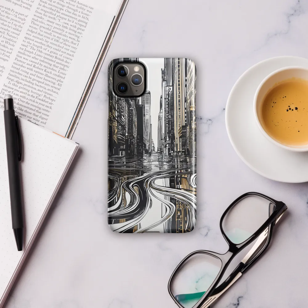 Urban Serenity: Reflections of Isolation | Phone Case |  11 Pro Max | Snap Case | Glossy