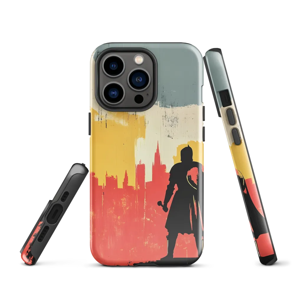 Hero in the Urban Dawn | Phone Case |  13 Pro | Tough Case | Glossy