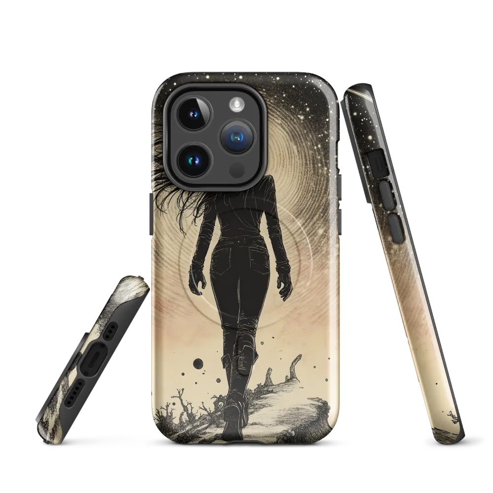 Journey Through the Cosmos | Phone Case |  14 Pro | MagSafe® Tough Case | Glossy