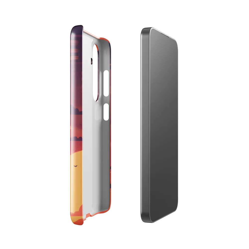 Urban Dusk: A Symphony of Cityscapes | Phone Case |  S24 | Snap Case | Glossy