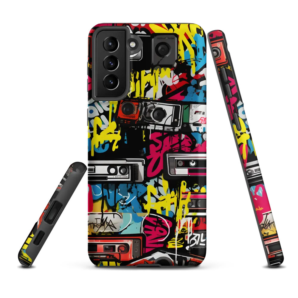 Urban Nostalgia: A Retro Cassette Explosion