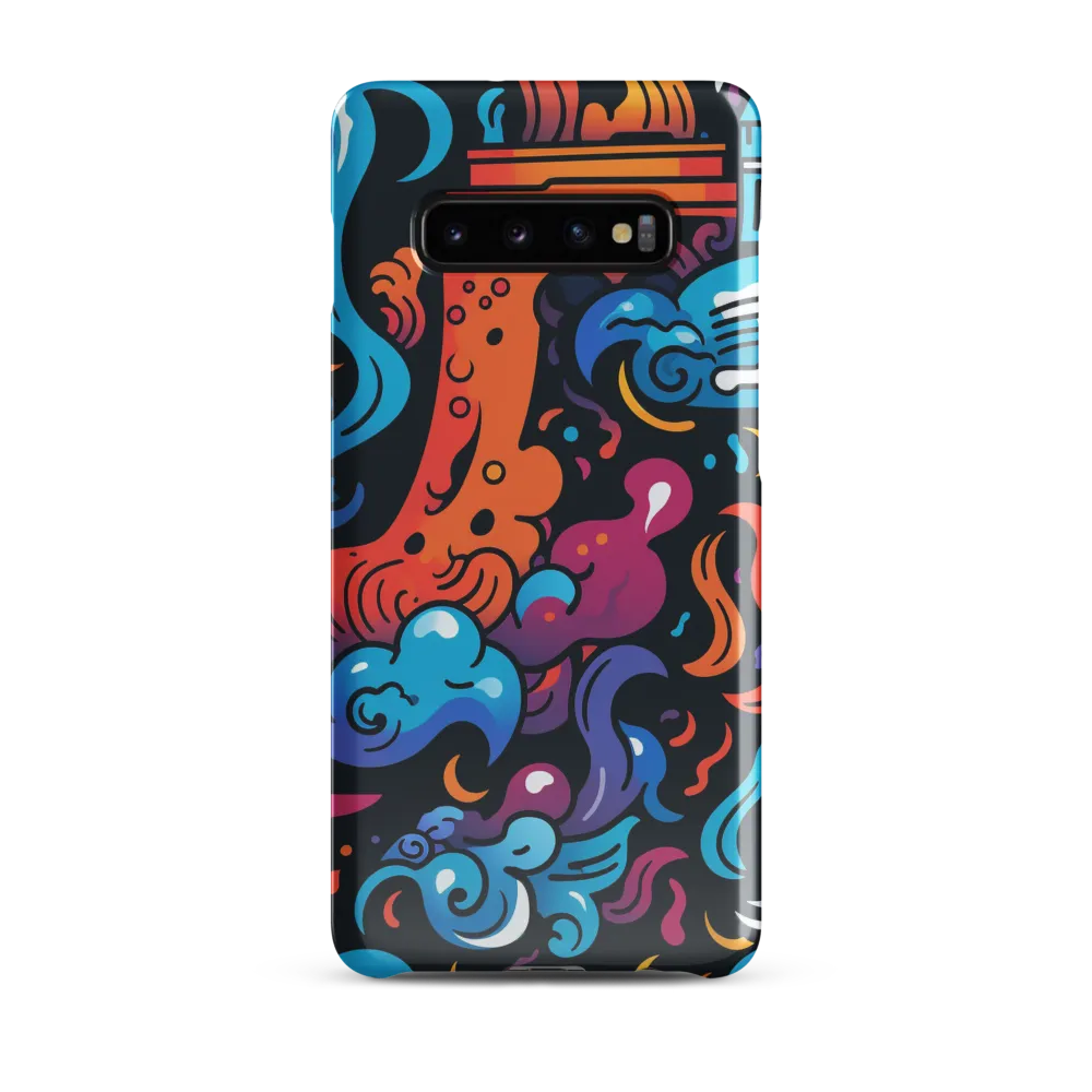 Whirlwind of Color and Light | Phone Case |  S10 Plus | Snap Case | Glossy