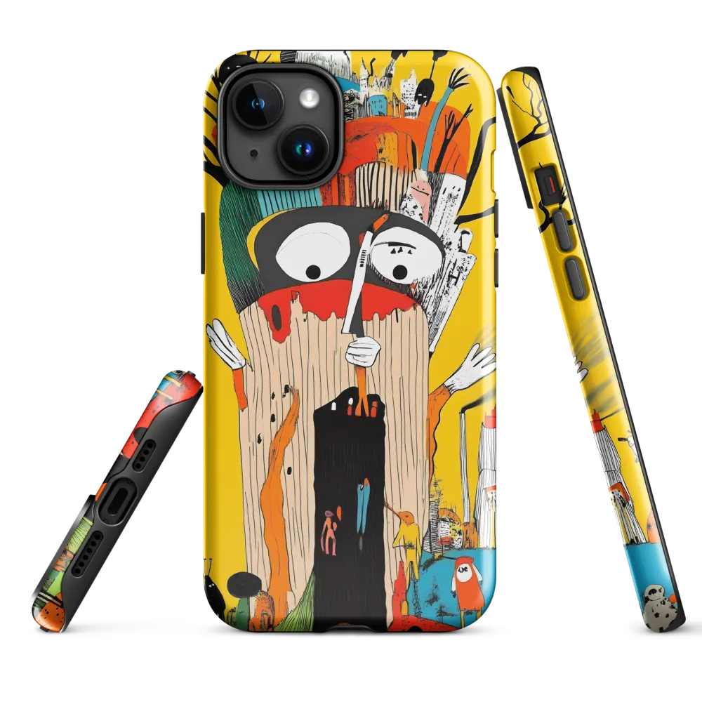 The Whimsical Tree of Imagination | Phone Case |  15 Plus | Tough Case | Glossy