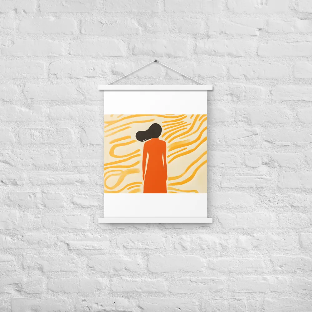 Connection to Serenity | Poster With White Wood Hanger | 18″×24″