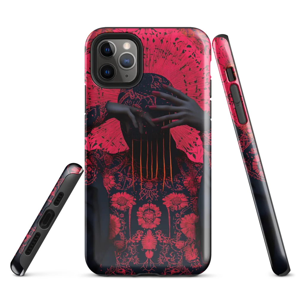 Floral Enigma | Phone Case |  11 Pro Max | Tough Case | Glossy