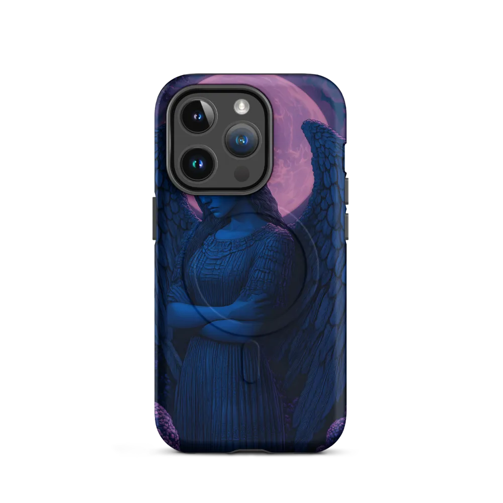 Whispers of the Moonlit Angel | Phone Case |  14 Pro | MagSafe® Tough Case | Matte