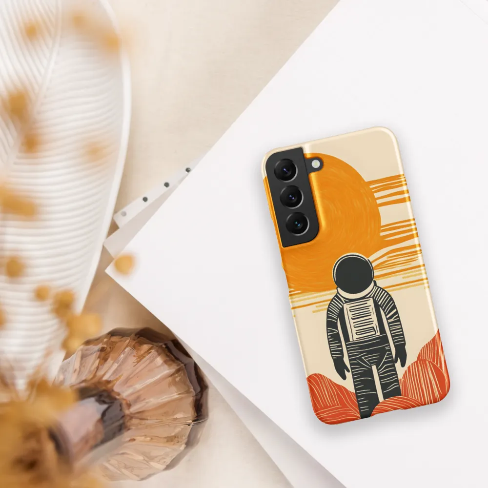 Contemplation on a Distant World | Phone Case |  S22 | Snap Case | Matte