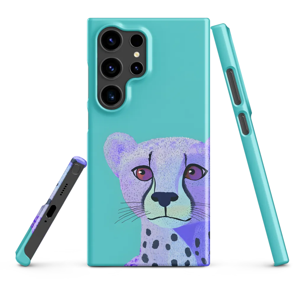 Curious Cheetah | Phone Case |  S24 Ultra | Snap Case | Matte