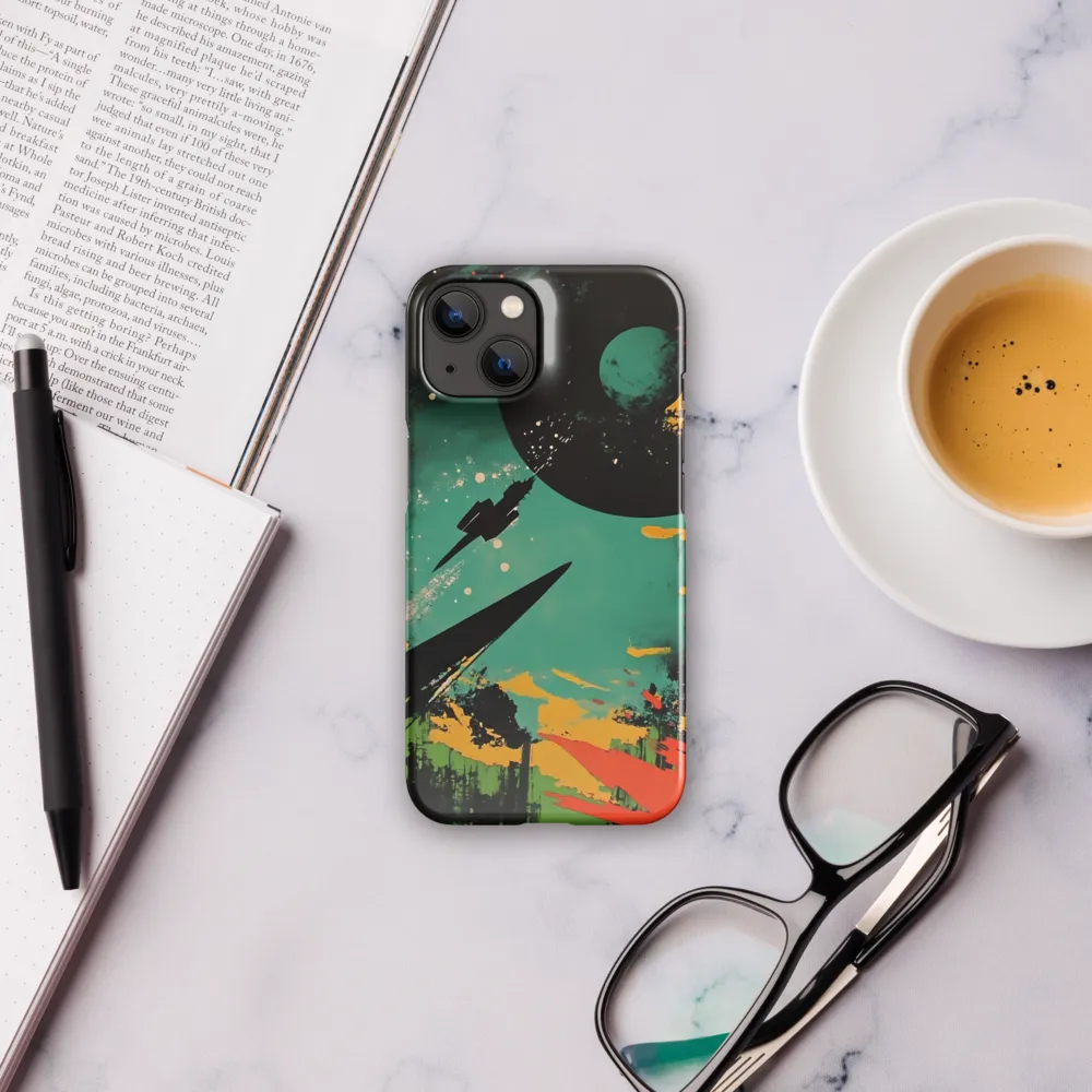 Journey Through the Cosmic Canvas | Phone Case |  14 | Snap Case | Glossy