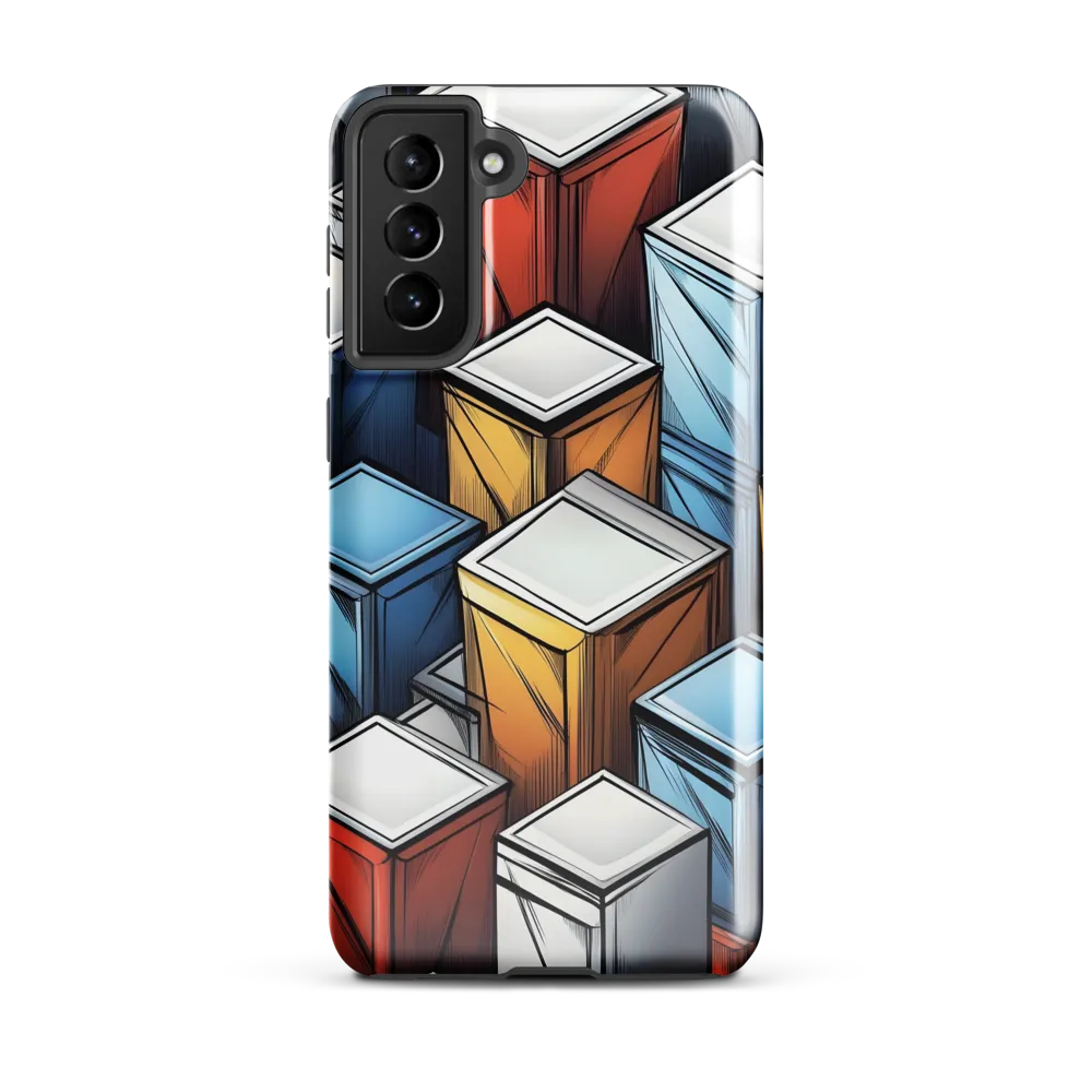 Geometry of Colorful Containers