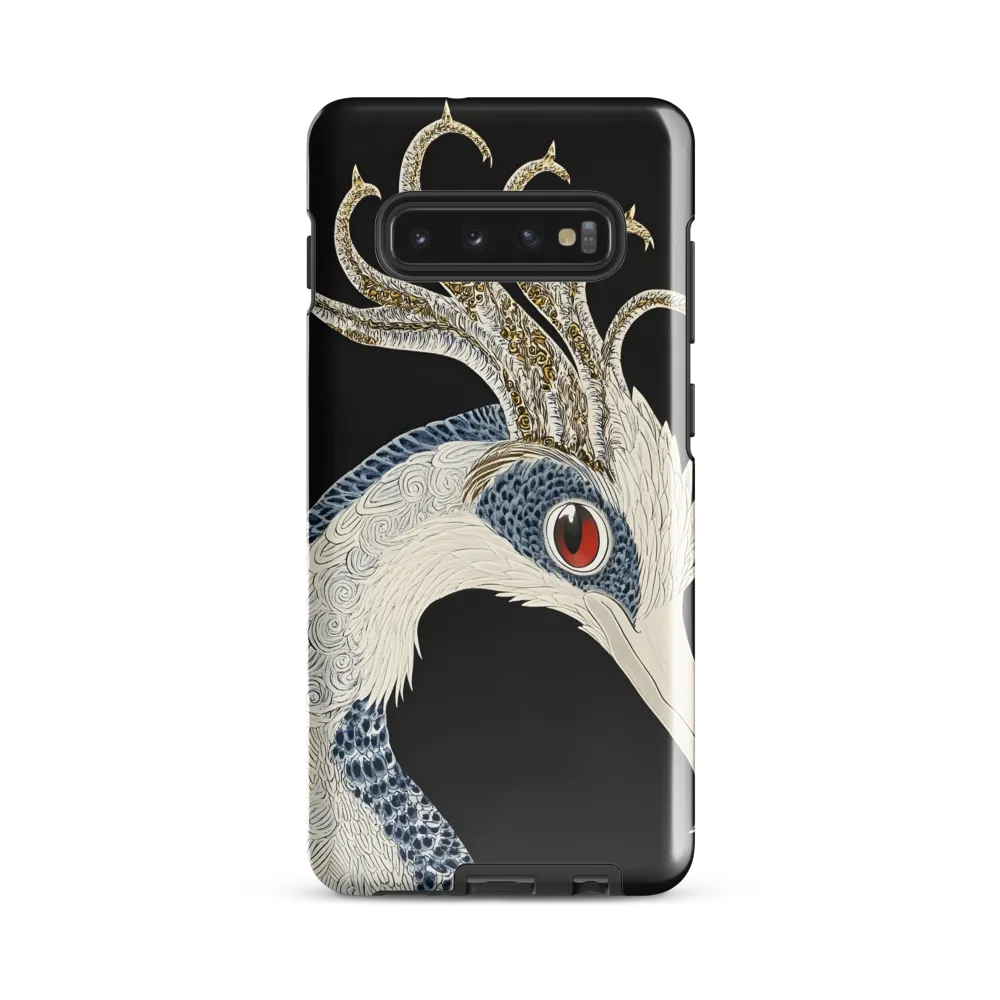 Elegance of the Majestic Peacock | Phone Case |  S10 Plus | Tough Case | Glossy