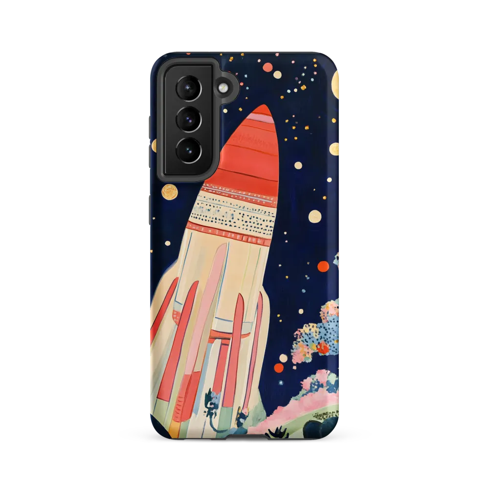 Cosmic Dreams: The Rocket's Journey