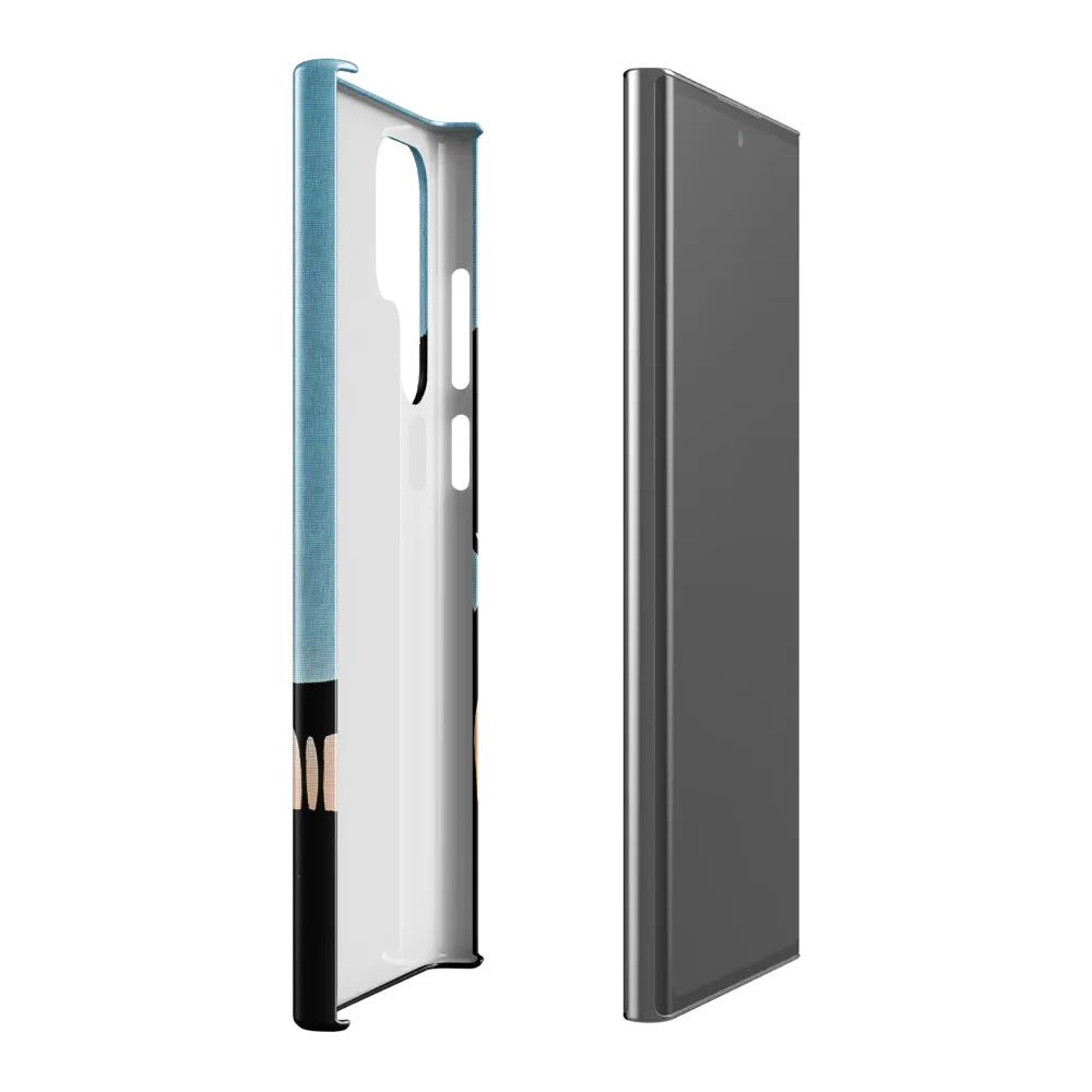 Curiosity in the Silhouette | Phone Case |  S22 Ultra | Snap Case | Glossy