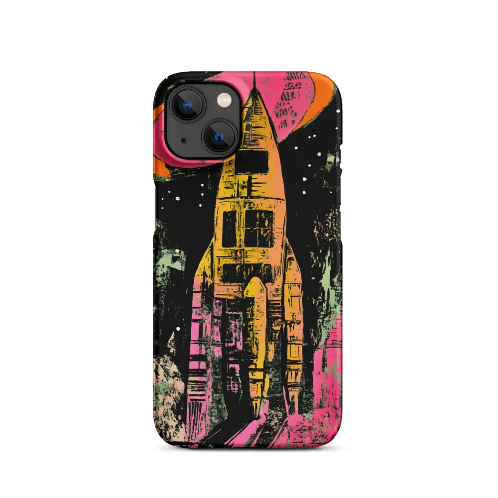 Cosmic Voyage: A Surreal Rocket Adventure