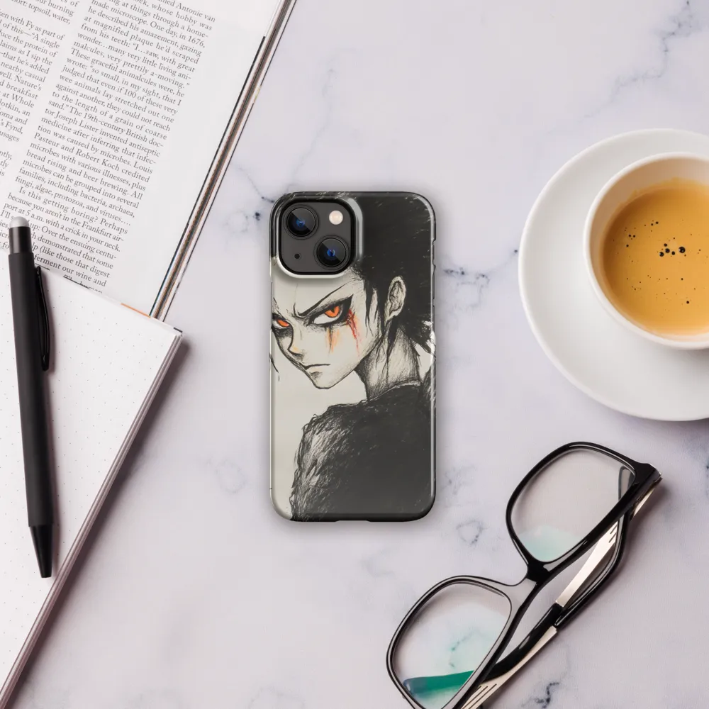Fiery Defiance | Phone Case |  13 Mini | Snap Case | Glossy