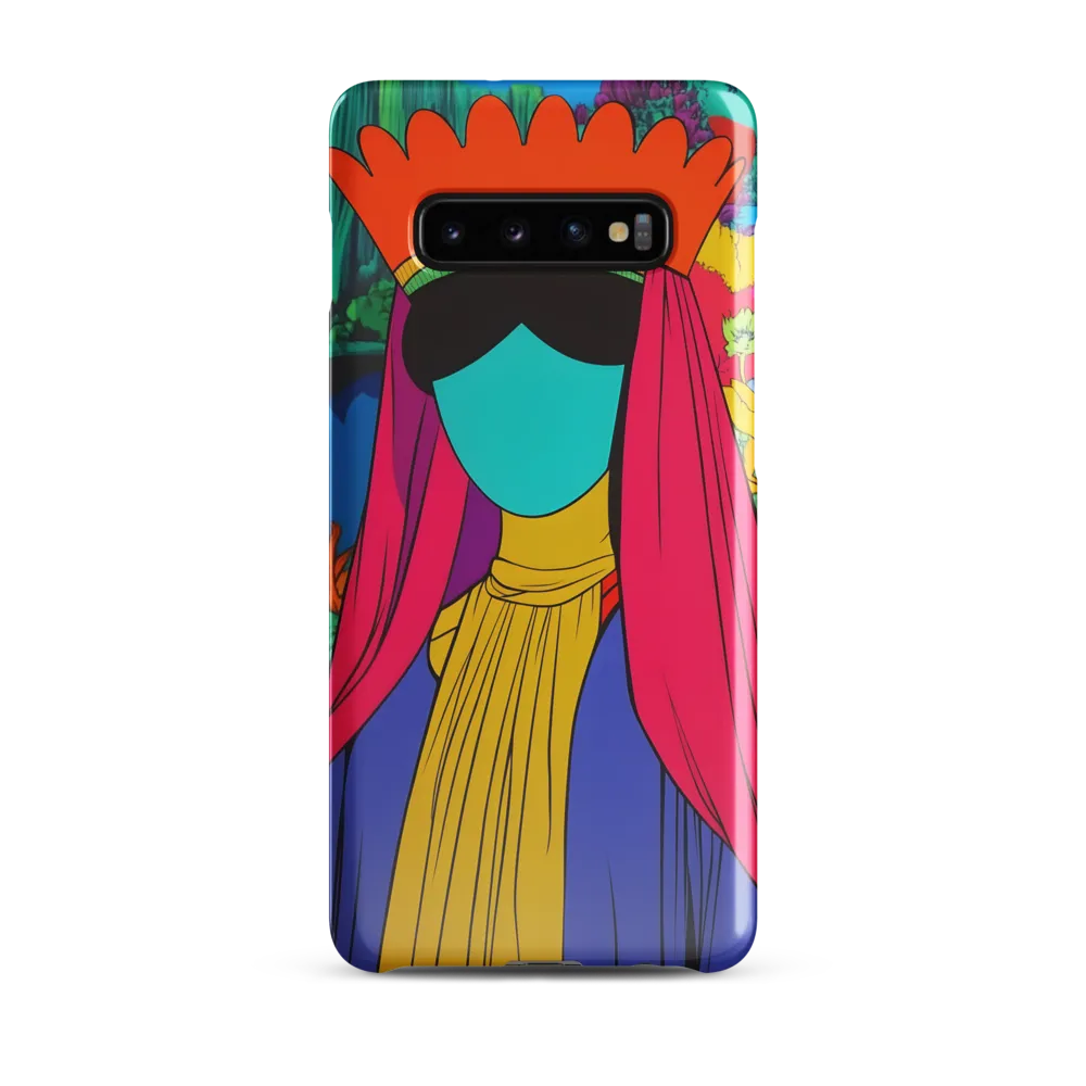 Crowned Surrealism | Phone Case |  S10 Plus | Snap Case | Glossy