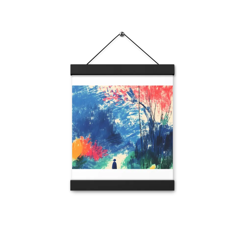 Whispers of Tranquility | Poster With Black Wood Hanger | 8″×10″