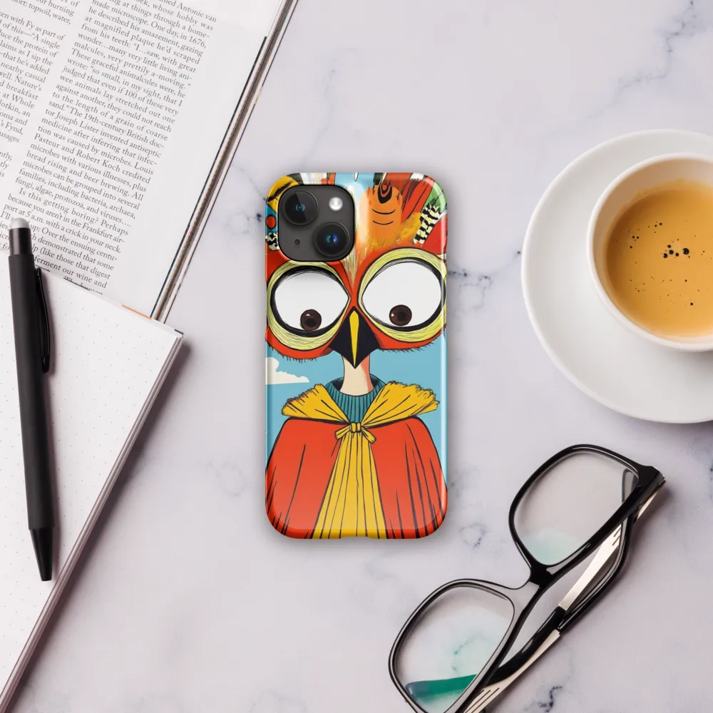 A Whimsical Encounter: The Owl-Human Fusion